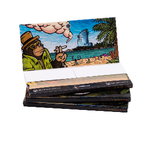 GORILLA King Size Rolling Papers with Tips