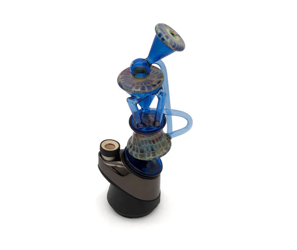 Bong Recycler Puffco Azul