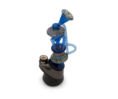 Bong Recycler Puffco Azul