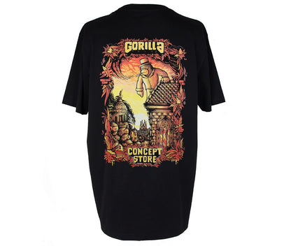 Camiseta GORILLA Gótico Roja