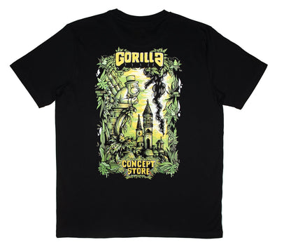 Camiseta GORILLA Gotico Verde