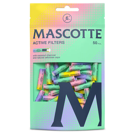 Filtros activos Mascotte – Colores brillantes (paquete de 50)