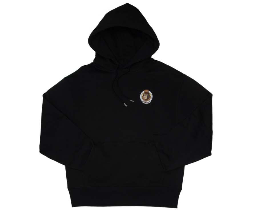 Imagen de SUDADERA GORILLA ARCO NEGRA