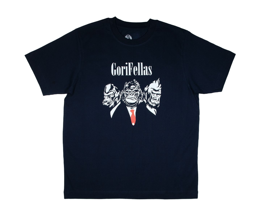 Imagen de CAMISETA GORILLA GORIFELLAS AZUL