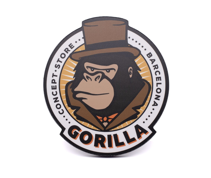 Imagen de CUADRO GORILLA LOGO