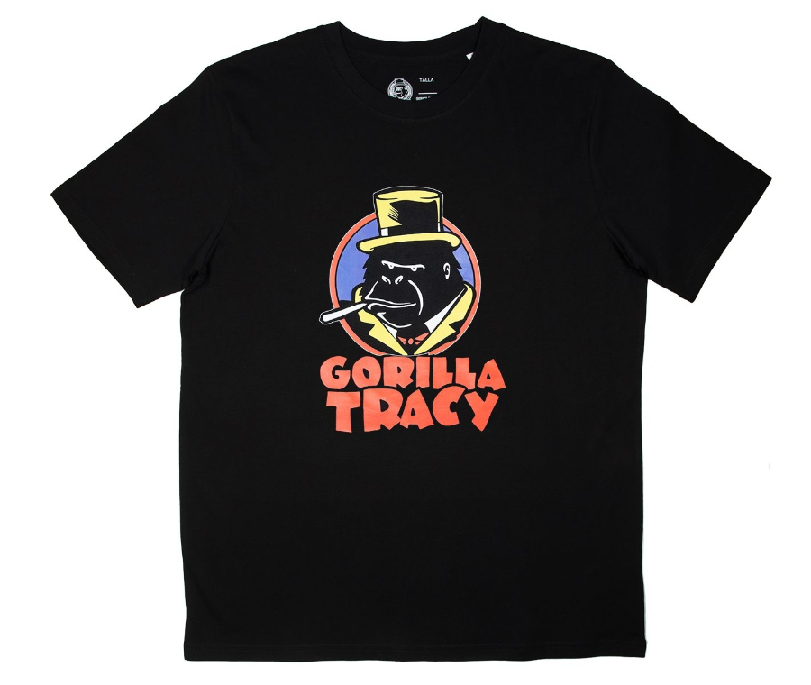 Imagen de CAMISETA GORILLA TRACY NEGRA