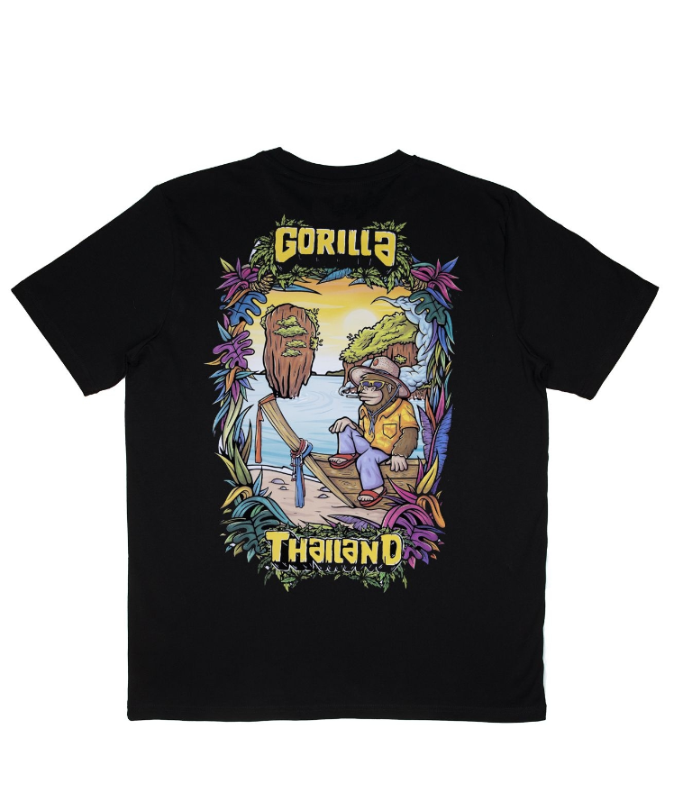 Imagen de CAMISETA GORILLA THAI NEGRA