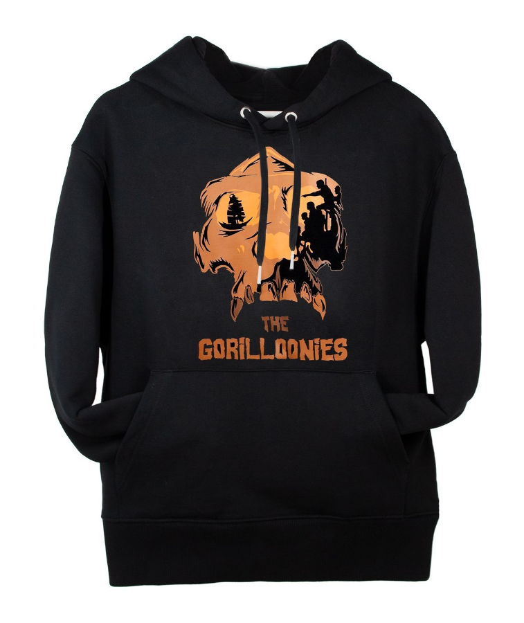 Imagen de SUDADERA GORILLA GORILLONIES NEGRA