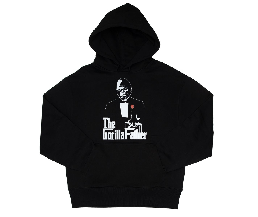 Imagen de SUDADERA GORILLA FATHER NEGRA