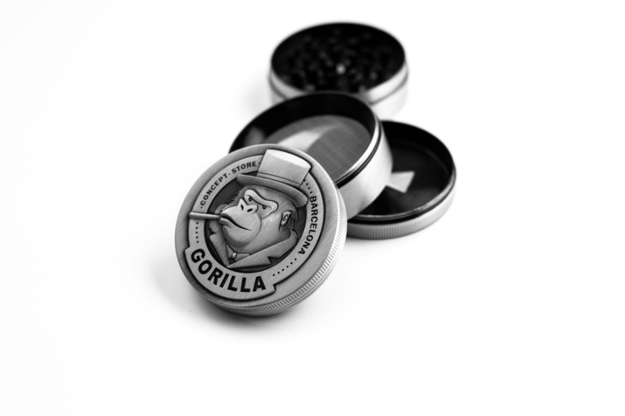 Imagen de GRINDER GORILLA METAL PLATEADO